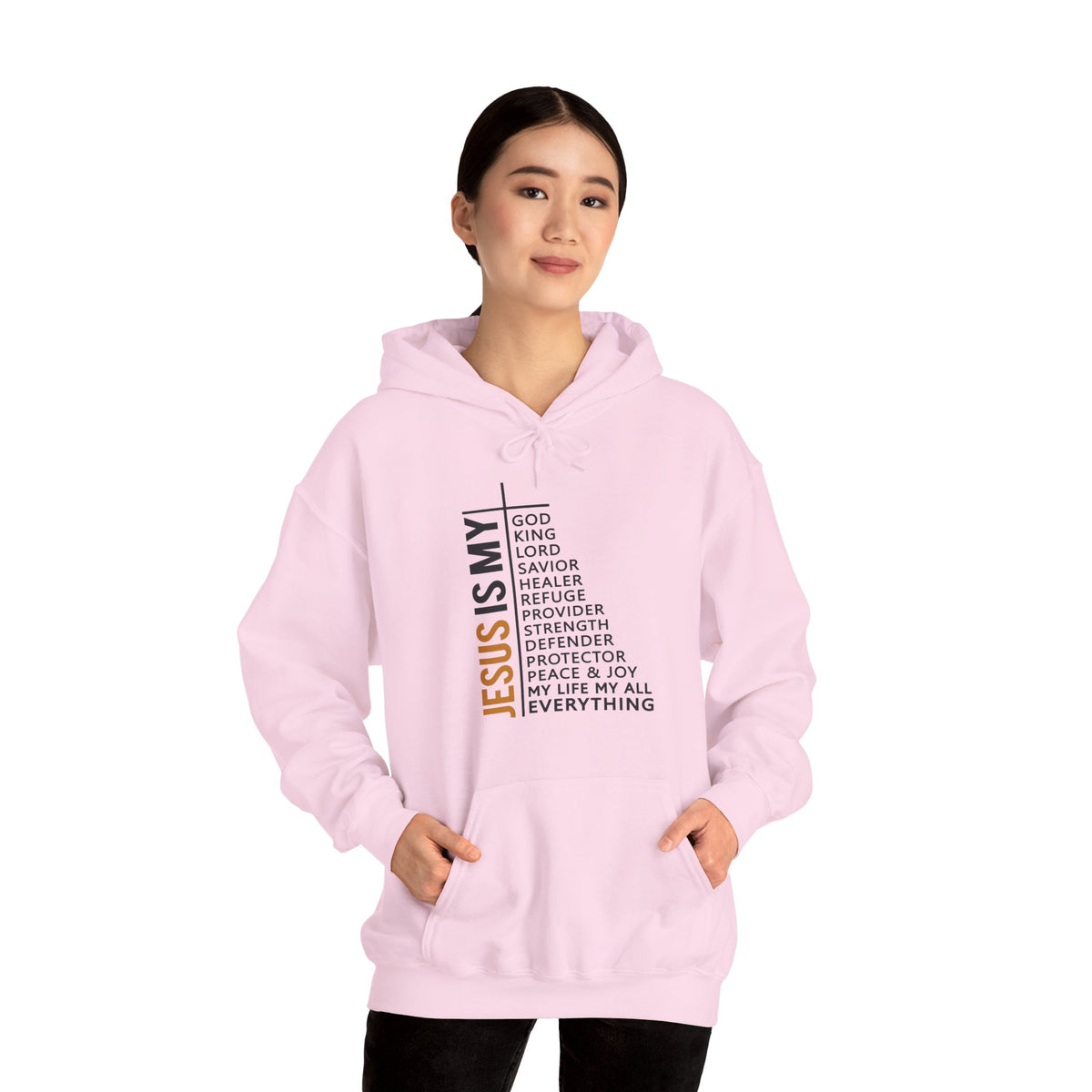 Jesus is My - Mens Womans Heavy Blend Hooded Sweatshirt