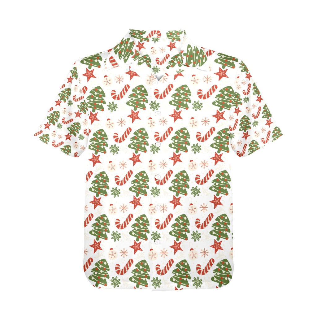Men's All Over Print Christmas Shirt Made In USA Ships to USA Only