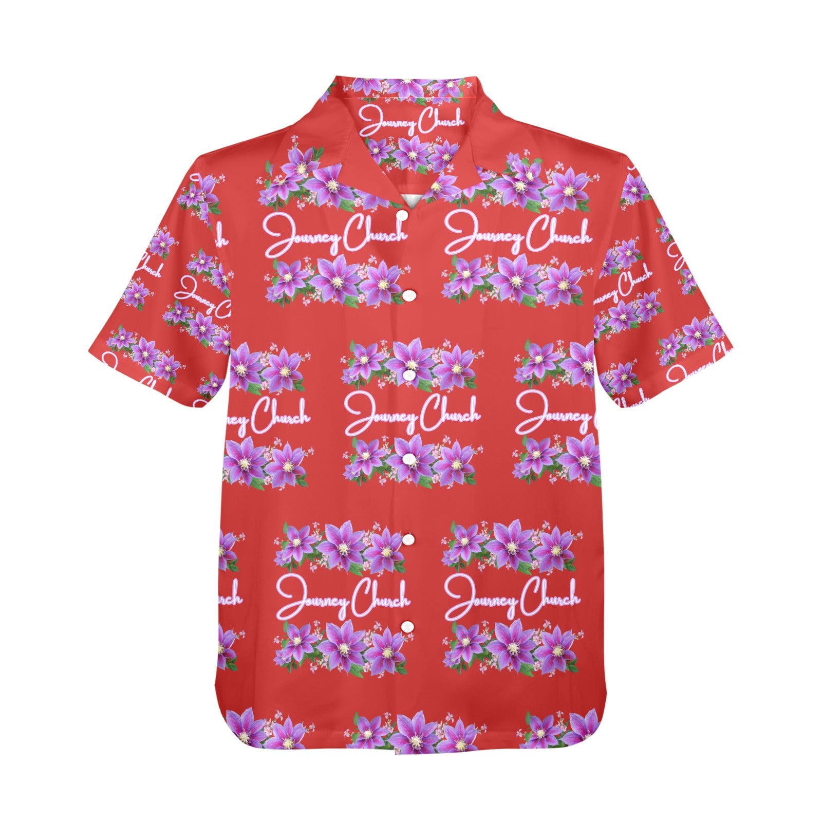Men's All Over Print Journey Church Kingman Arizona  Shirt Made In USA
