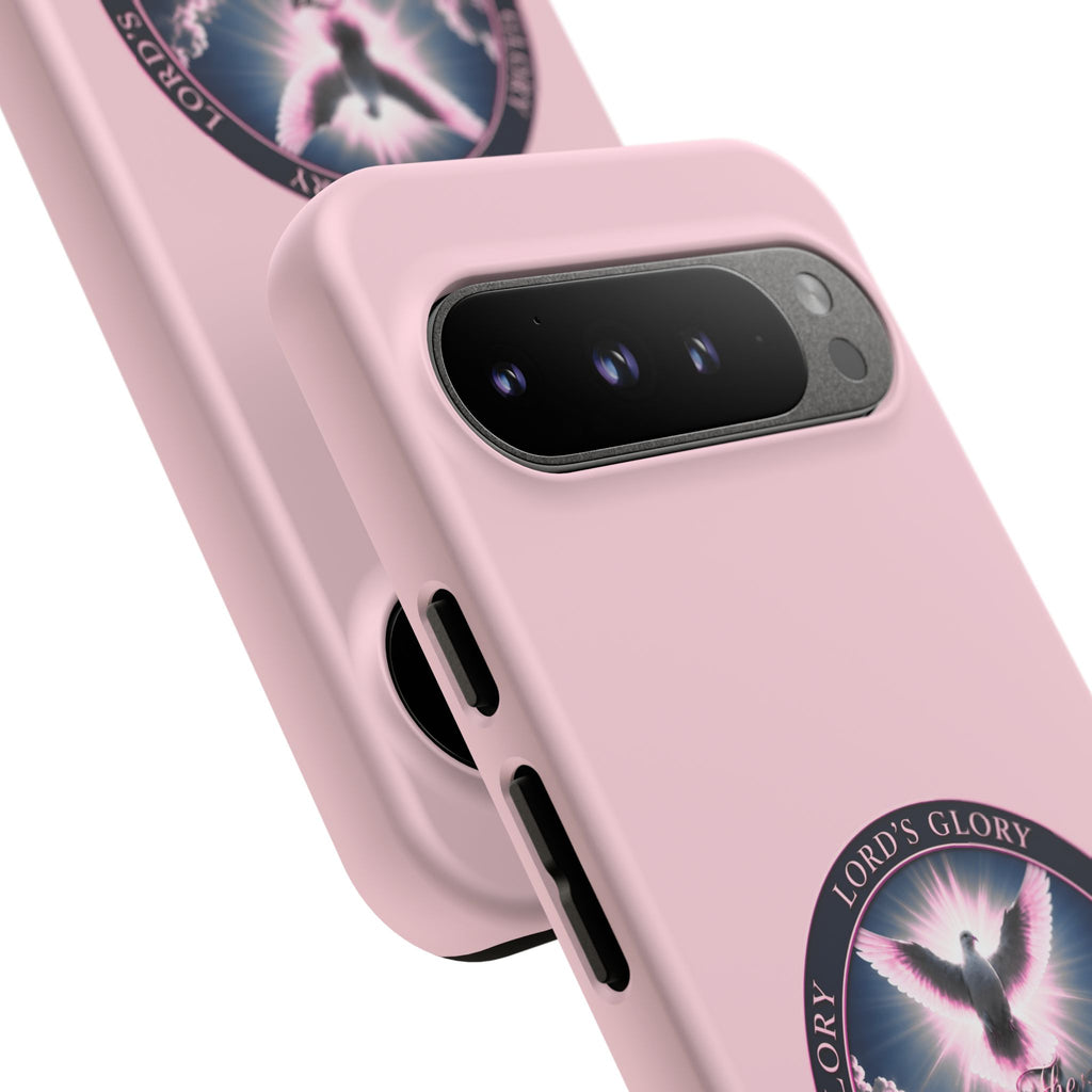 Christian Phone Case – "Lord's Glory with Lori" Dove Design Tough Case (Protective Phone Cover)