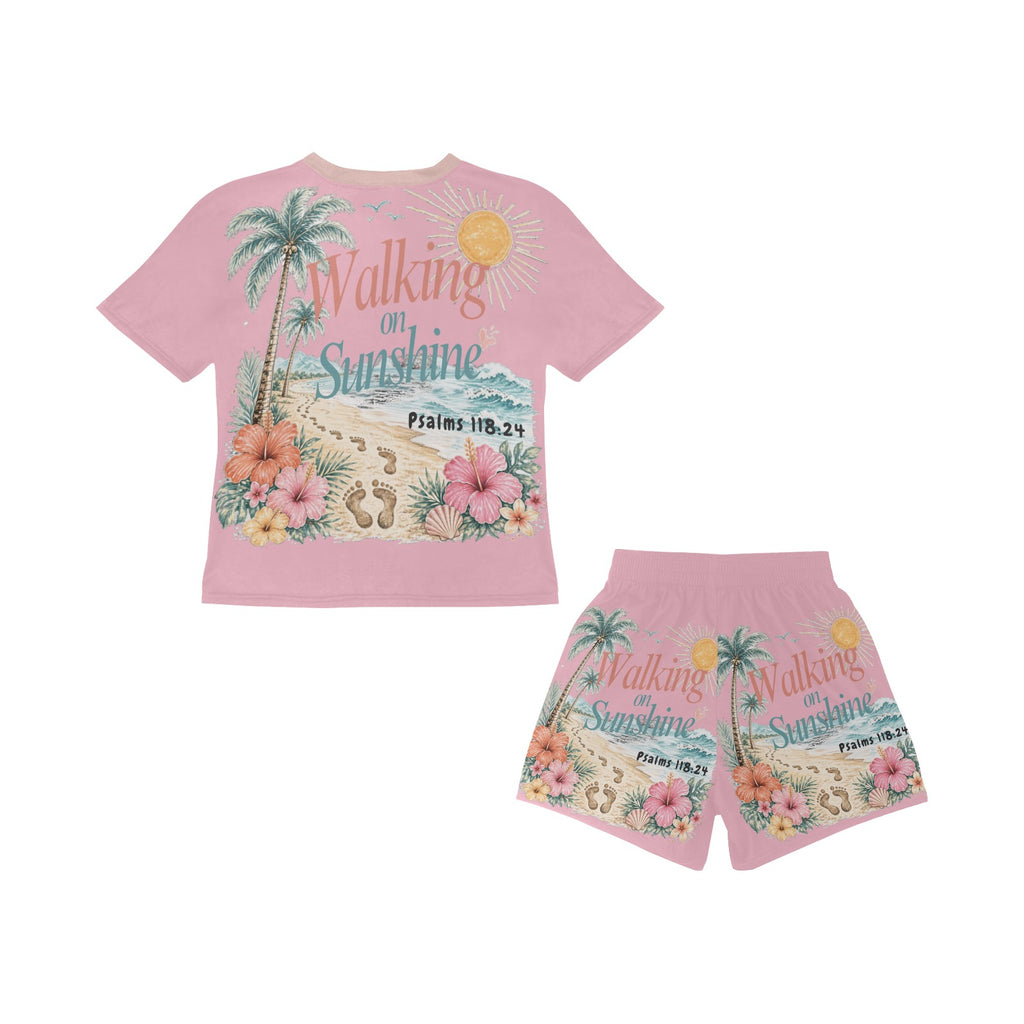 Little Girls' Short Pajama Set (Sets 01)