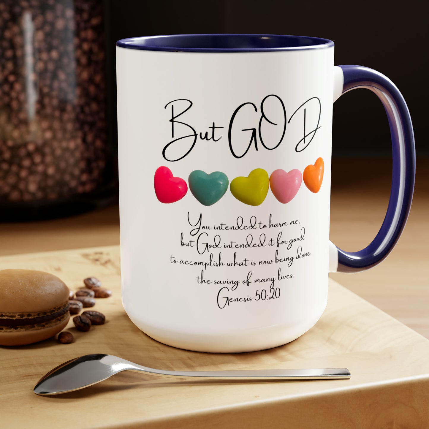 but GOD Two-Tone Coffee Mugs, 15oz