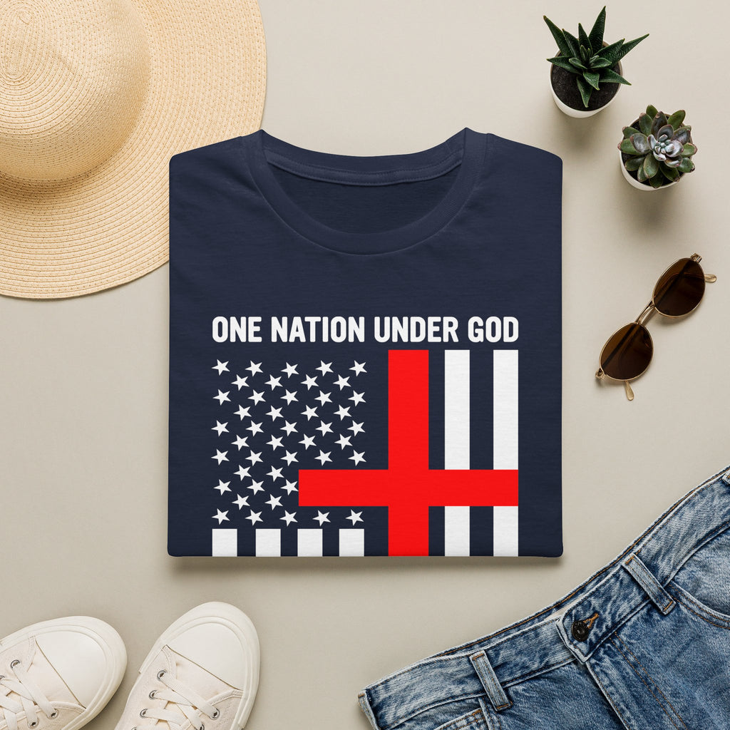 One Nation Under GOD - Mens Womans Softstyle T-Shirt