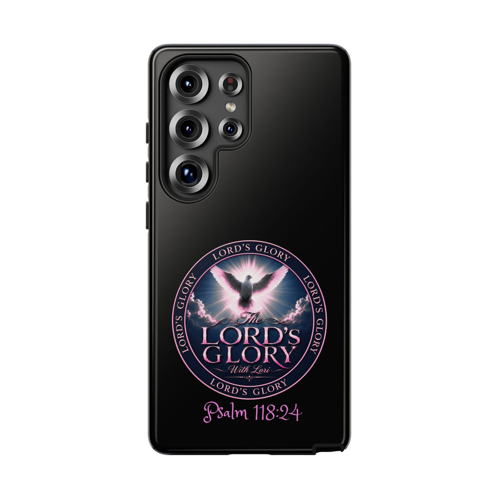 Christian Phone Case – "Lord's Glory with Lori" Dove Design Tough Case (Protective Phone Cover)