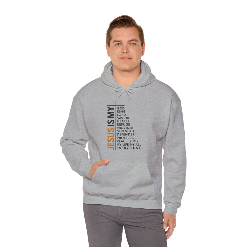Jesus is My - Mens Womans Heavy Blend Hooded Sweatshirt