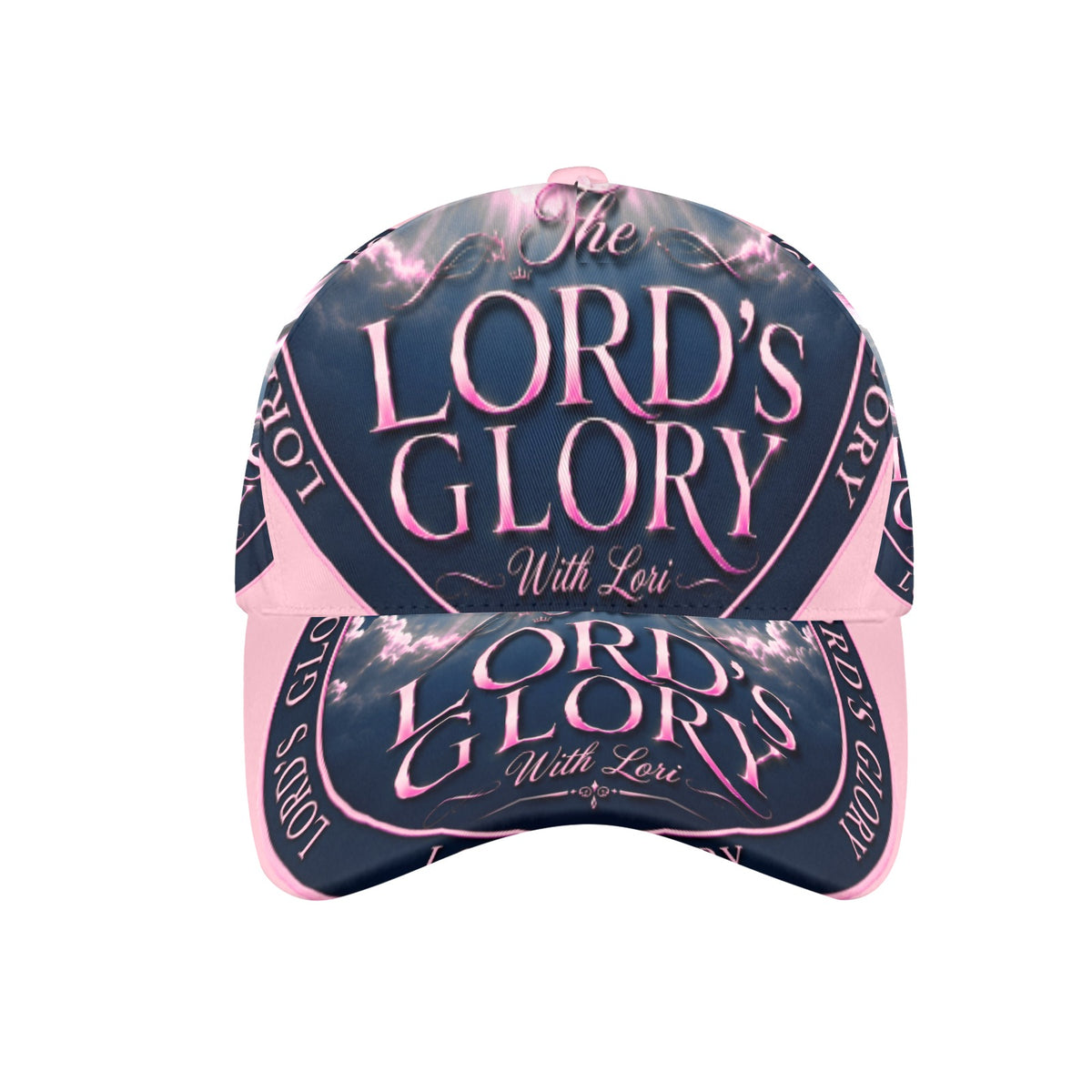 Lords Glory with Lori All Over Print Snapback Dad Cap – 7-Panel Chino Cotton Twill Hat