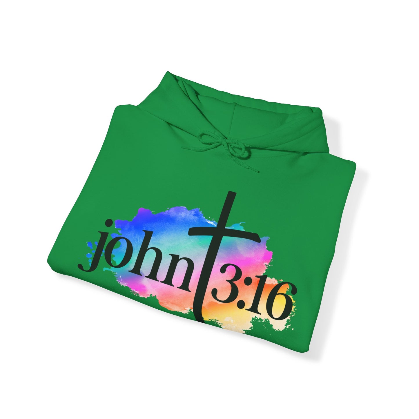 JOHN 3:16 - Unisex Heavy Blend Hooded Sweatshirt