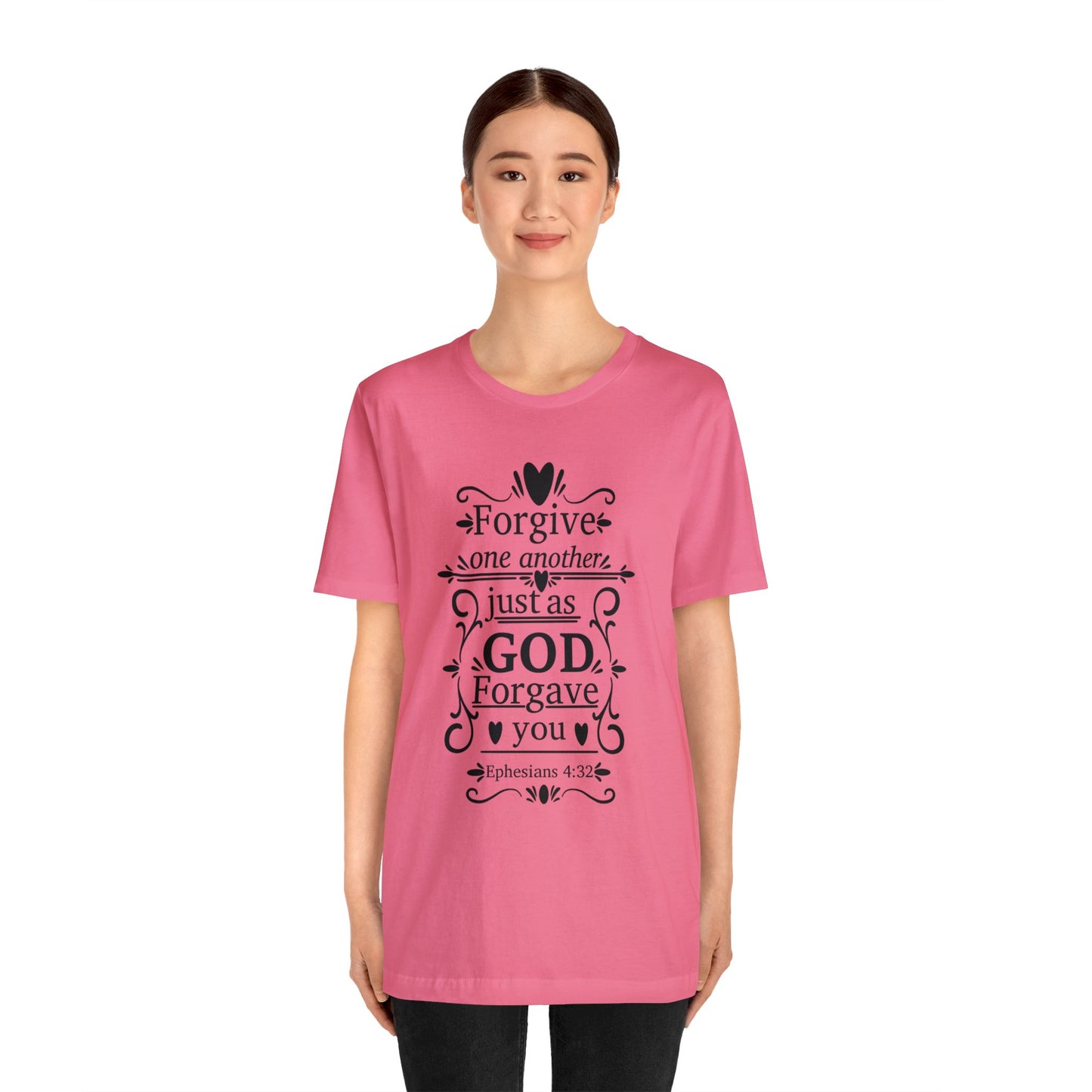 Forgive One Another - Unisex Jersey Short Sleeve Tee