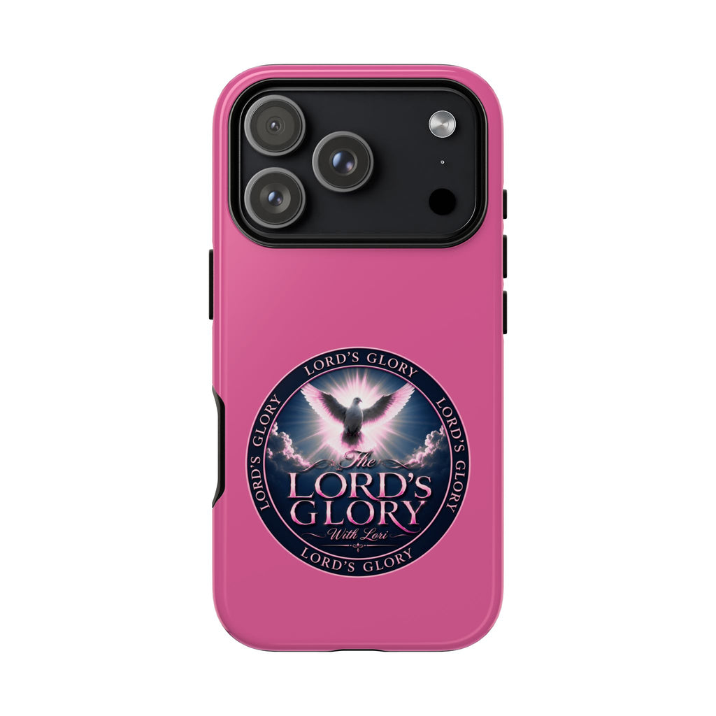 Christian Phone Case – "Lord's Glory with Lori" Dove Design Tough Case (Protective Phone Cover)