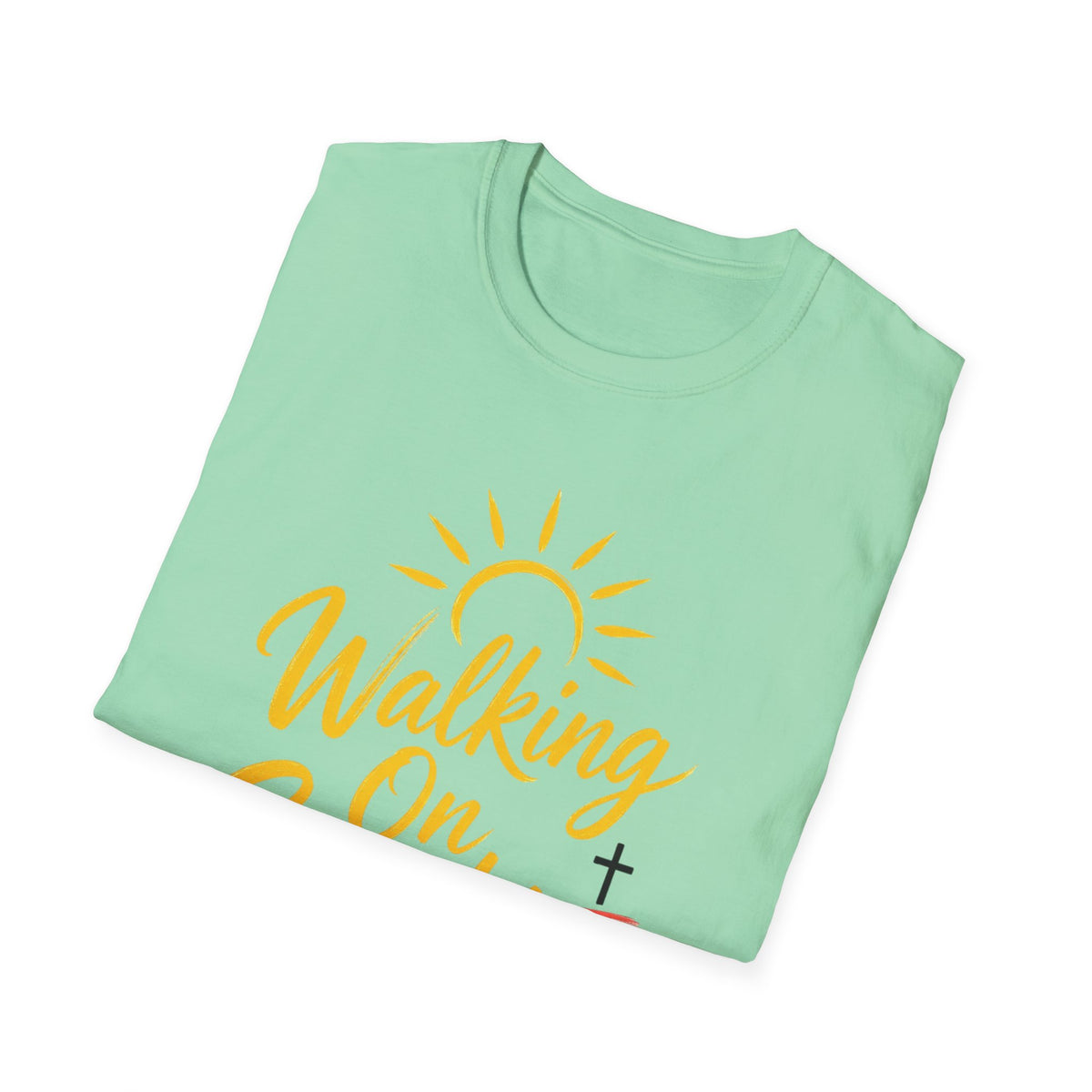 Walking on Sunshine Psalms 118:24 Softstyle T-Shirt