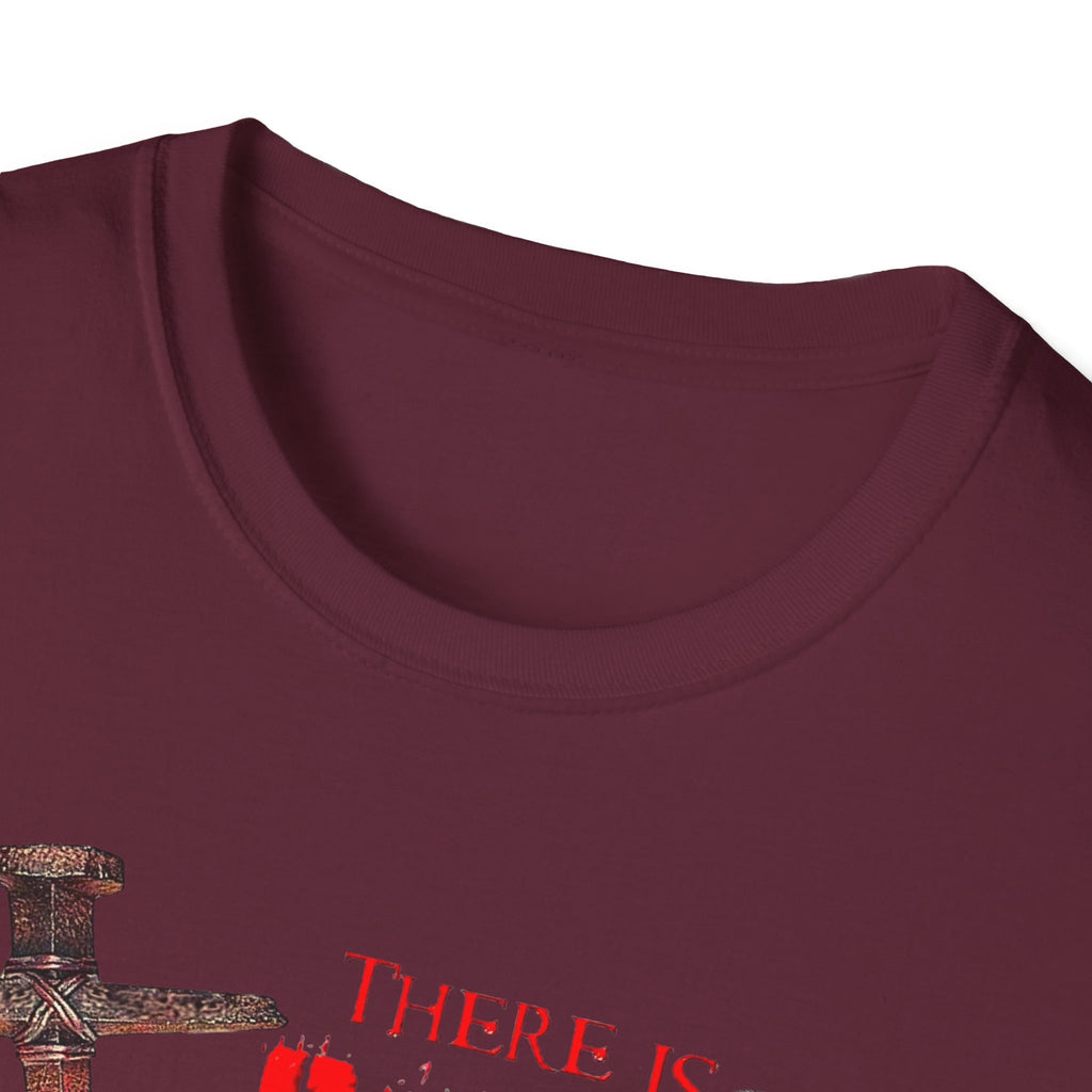 There's Power in the Blood of Jesus T-Shirt — Christian Cross Faith Shirt (Washed by the Blood)