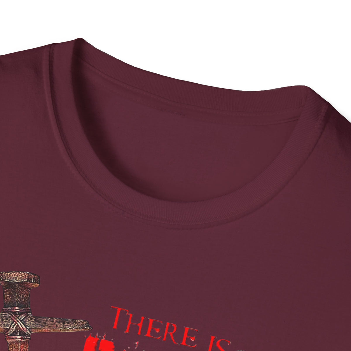 There's Power in the Blood of Jesus T-Shirt — Christian Cross Faith Shirt (Washed by the Blood)
