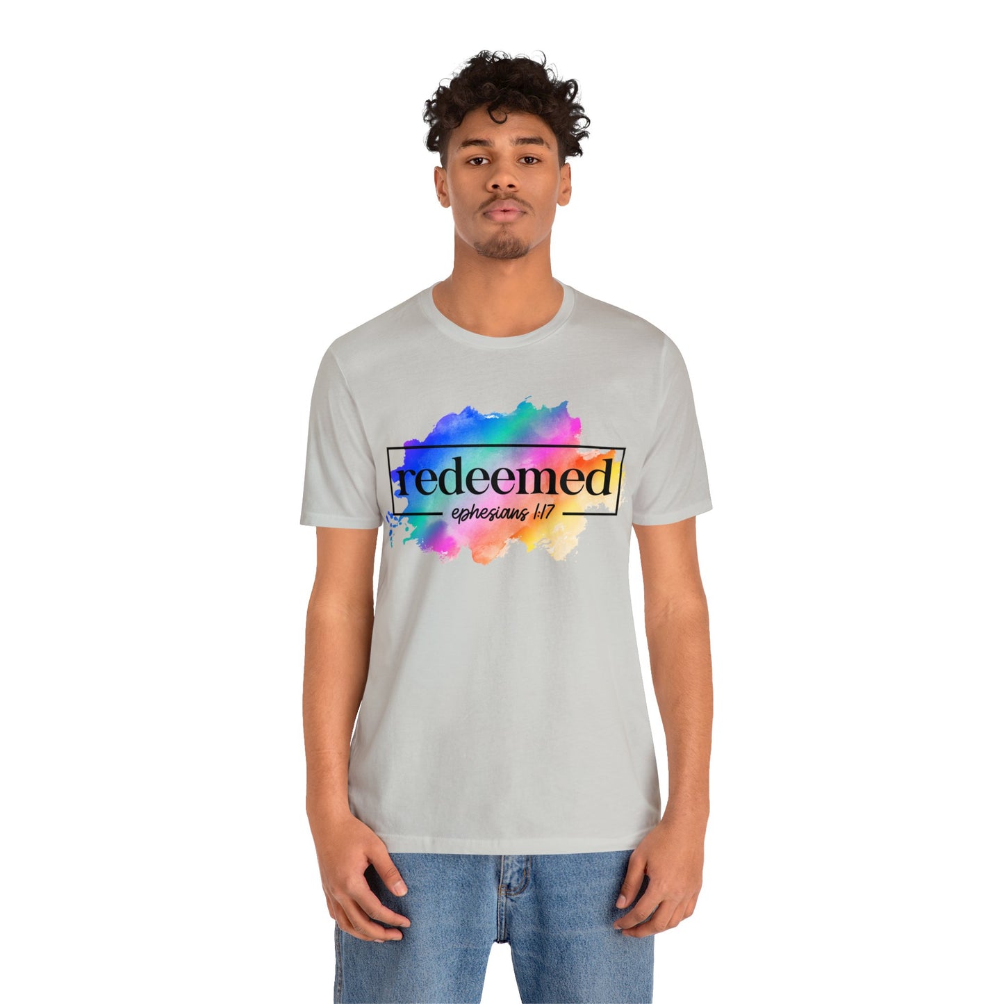 Redeemed - Unisex Jersey Short Sleeve Tee