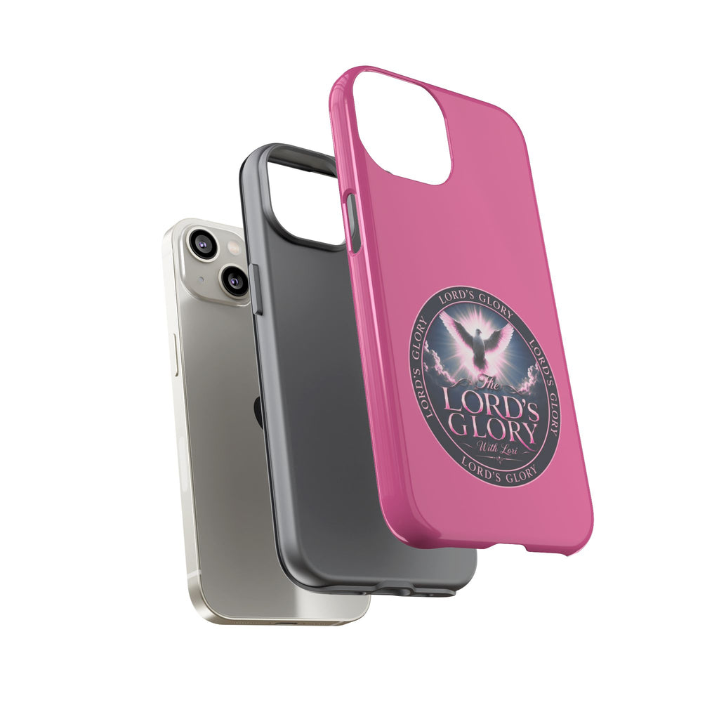 Christian Phone Case – "Lord's Glory with Lori" Dove Design Tough Case (Protective Phone Cover)