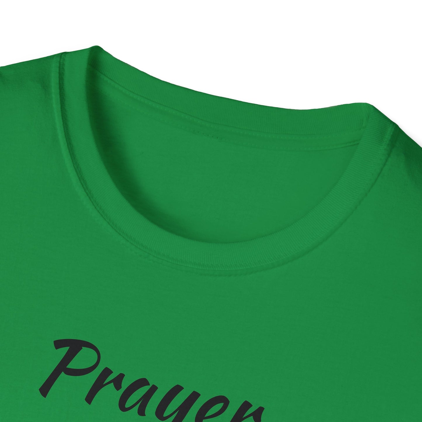 Prayer - when life gets to hard to stand - Kneel - Unisex Softstyle T-Shirt