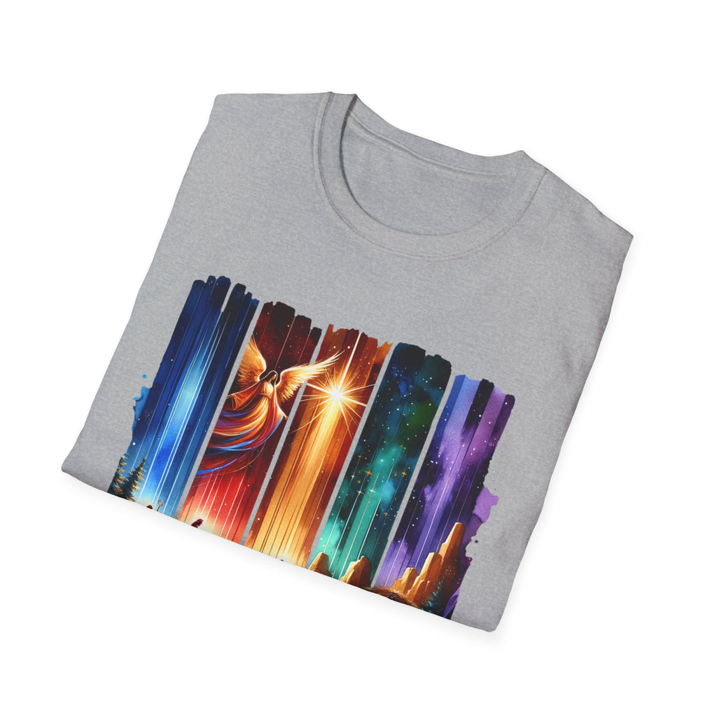 Vibrant Fantasy T-Shirt, Colorful Graphic Tee, Unisex Art Shirt, Great Gift for Fans, Unique Casual Wear, The King is Born Shirt