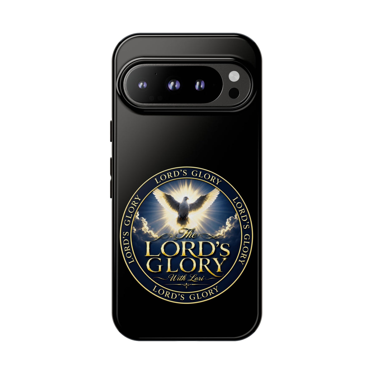 Lord's Glory with Lori Christian Phone Case — Dove & Light Religious iPhone Cover