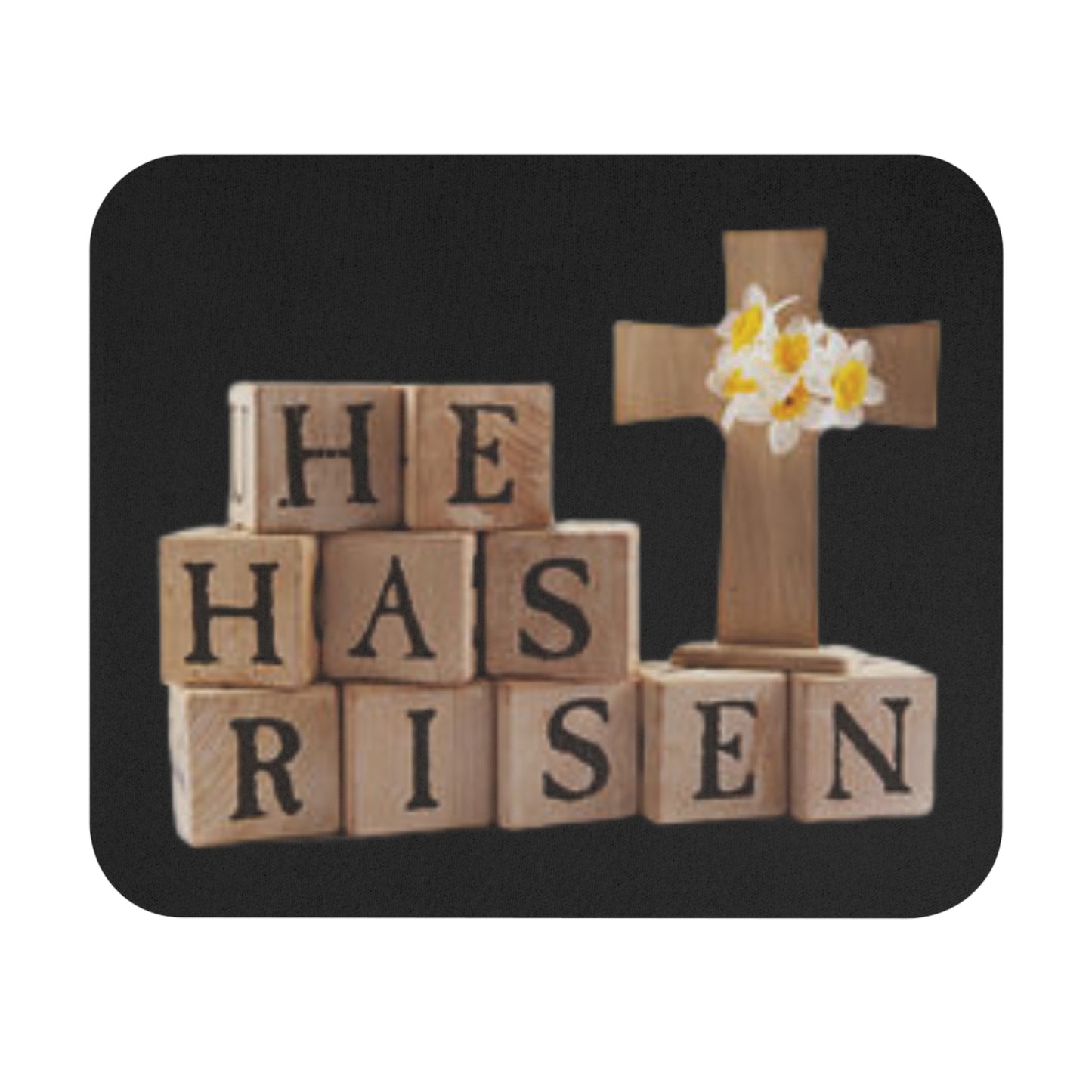 HE HAS RISEN - Mouse Pad (Rectangle)