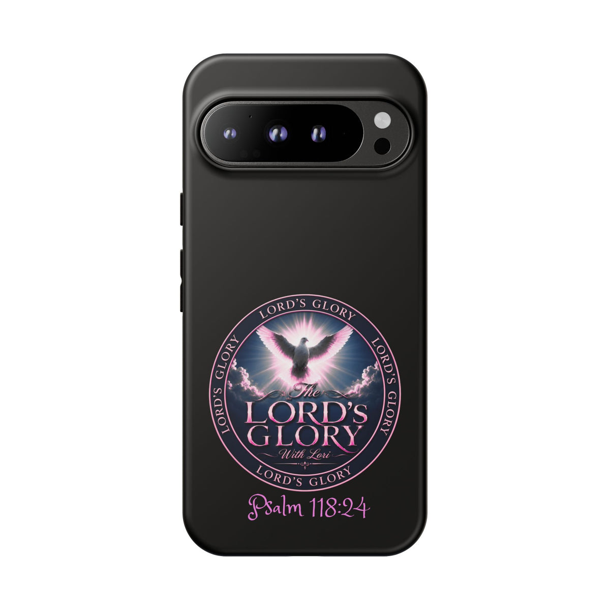 Christian Phone Case – "Lord's Glory with Lori" Dove Design Tough Case (Protective Phone Cover)