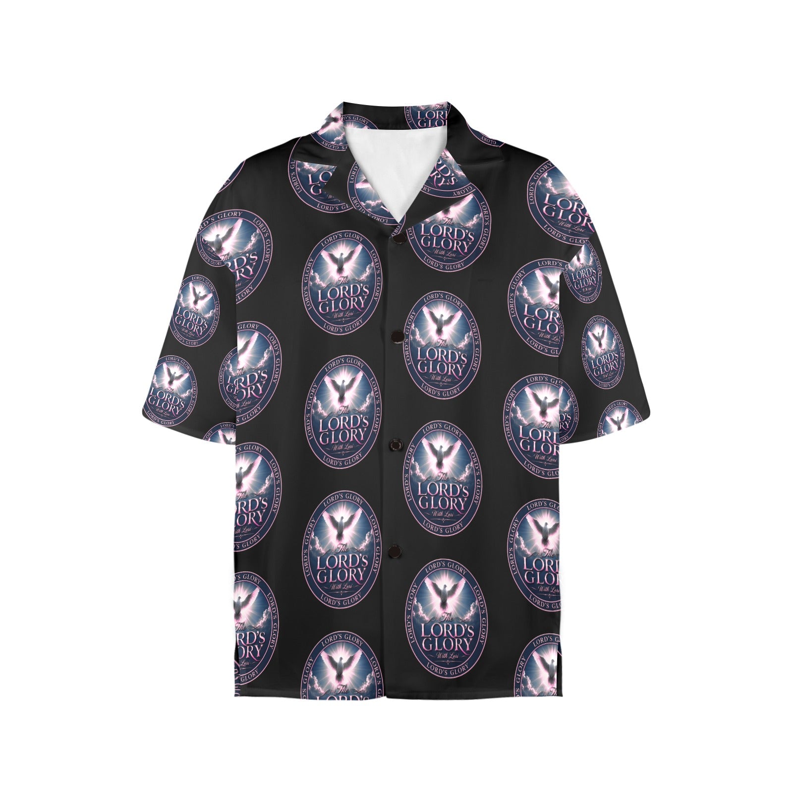 Lords Glory with Lori Women's All Over Print Hawaiian Shirt （Made in USA Ships to USA Only）
