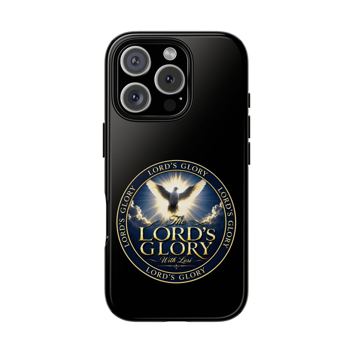Lord's Glory with Lori Christian Phone Case — Dove & Light Religious iPhone Cover