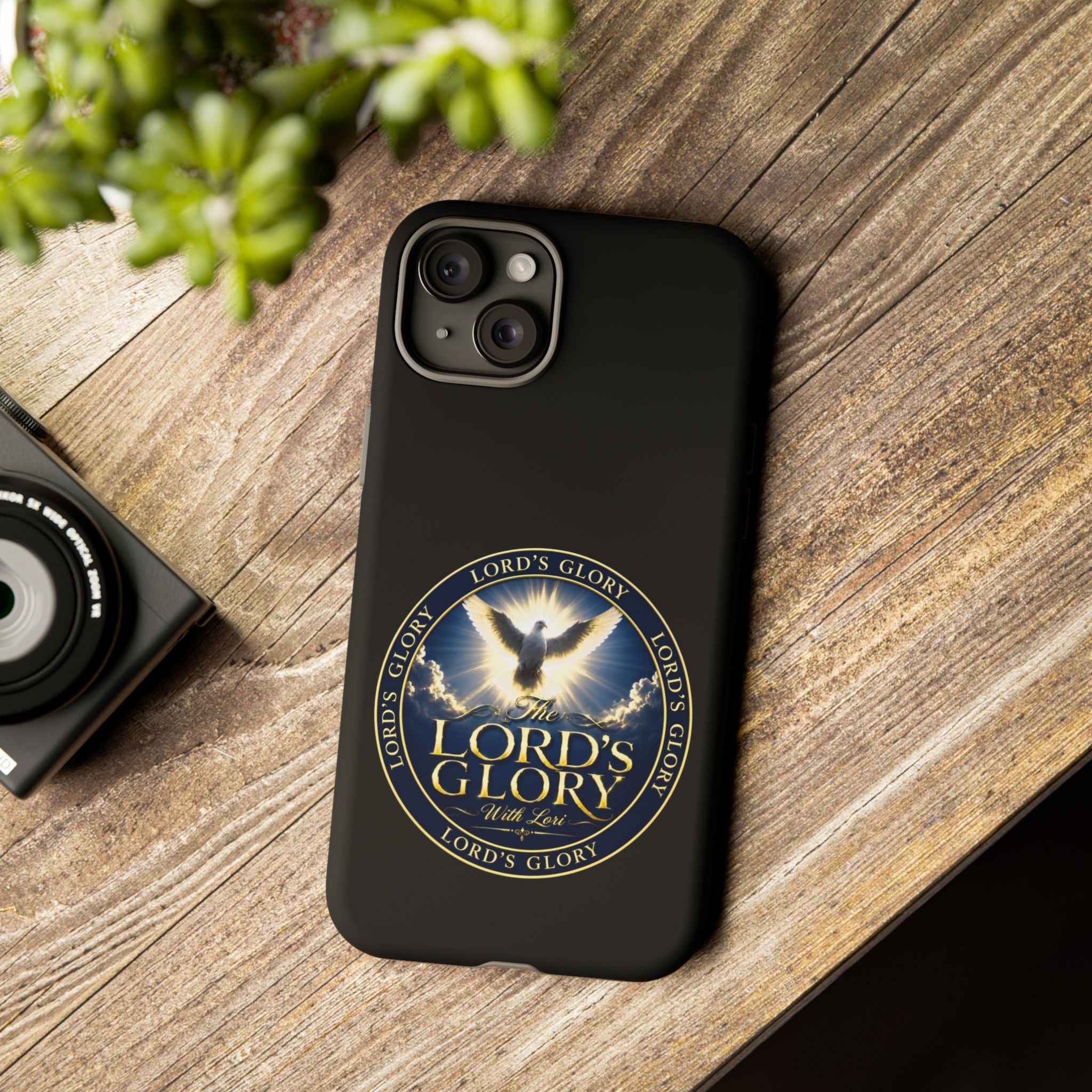 Lord's Glory with Lori Christian Phone Case — Dove & Light Religious iPhone Cover