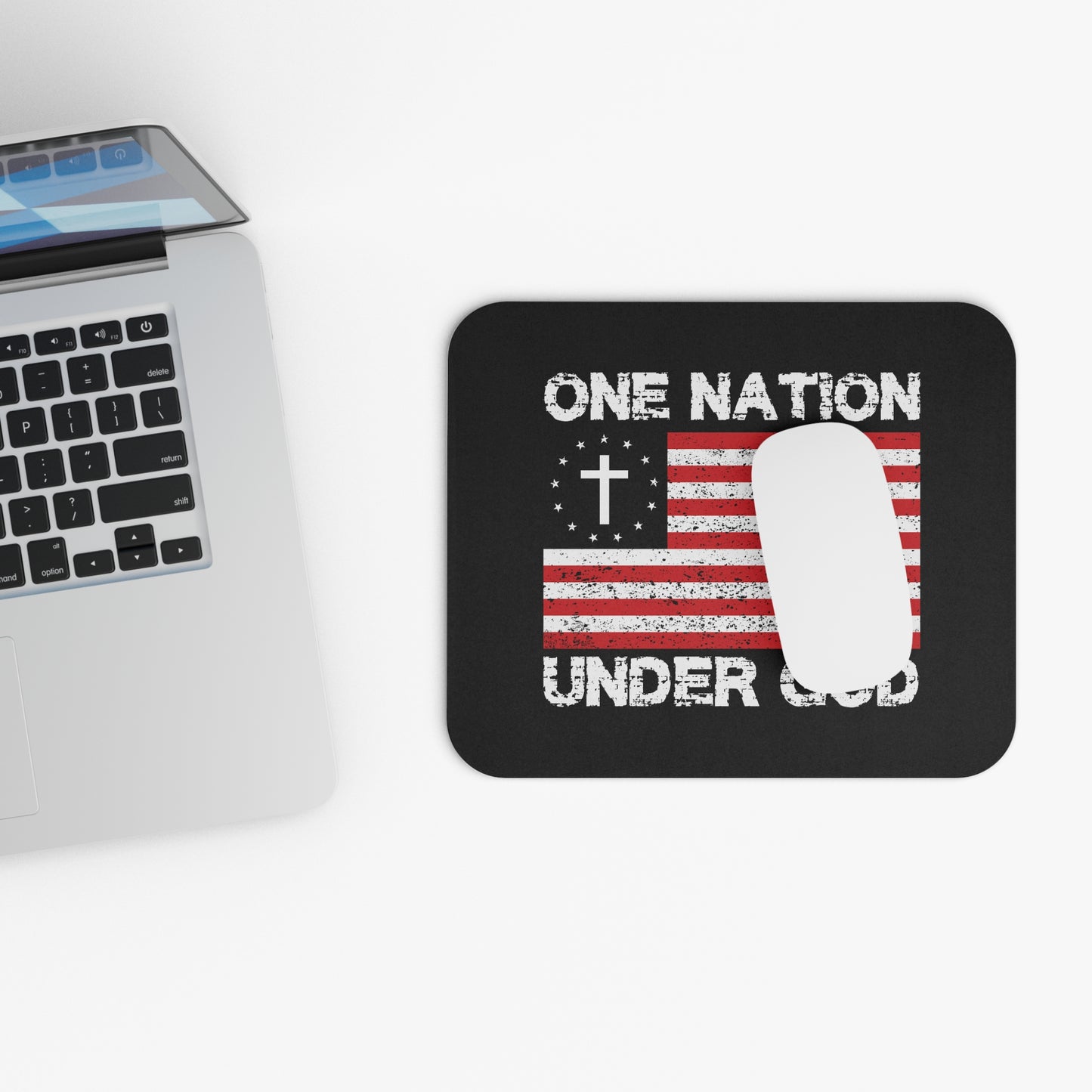 One Nation Under GOD - Mouse Pad (Rectangle)