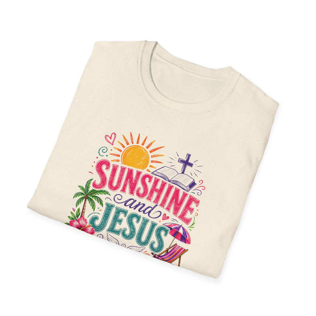 Sunshine and Jesus Christian Faith T-Shirt