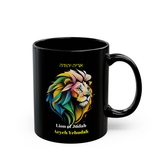 Lion of Judah Black Mug (11oz, 15oz)