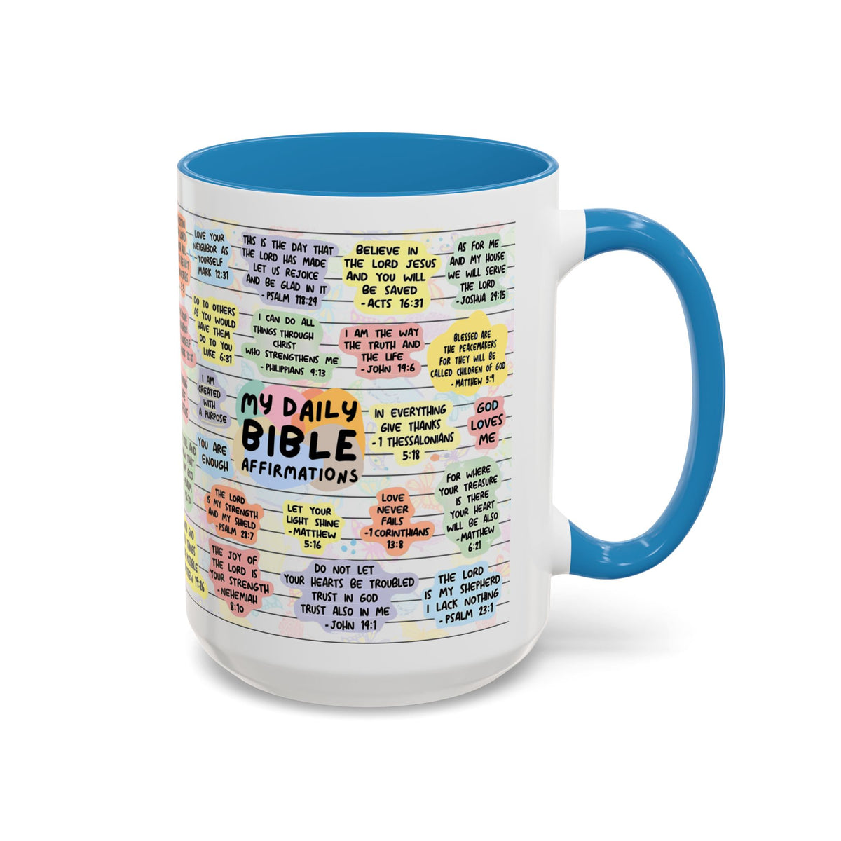 My Daily Bible Affirmations Coffee Mug 15oz/11oz