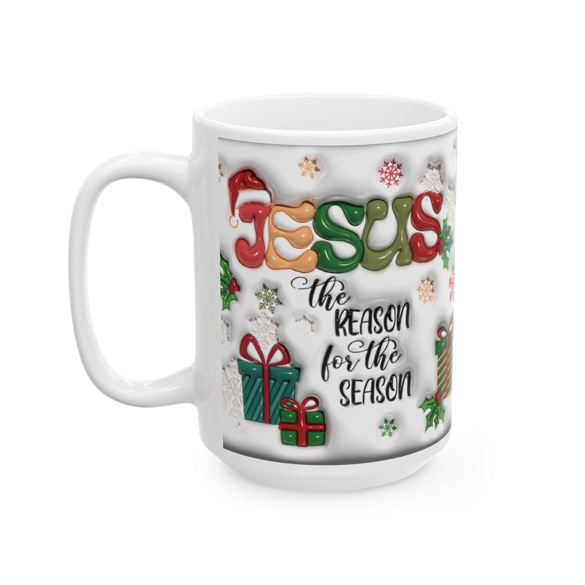 Jesus the Reason of the Season  | Holiday Coffee Cup | Christmas Gift | Hot Cocoa Mug