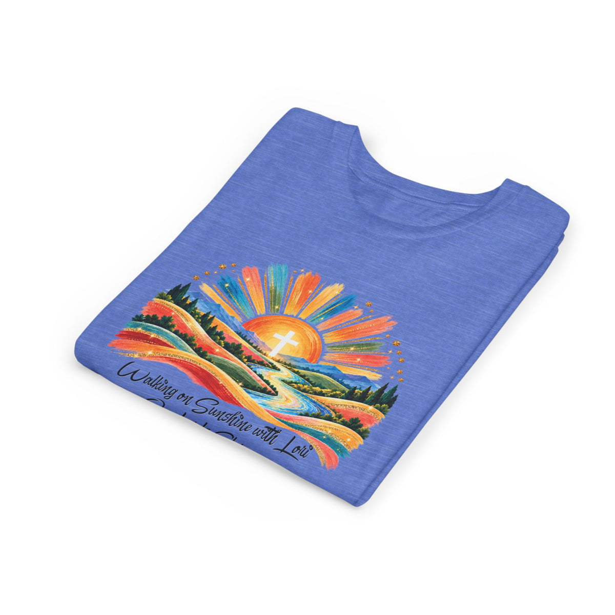 Youth Short Sleeve Tee – Walking On Sunshine with Lords Glory Design