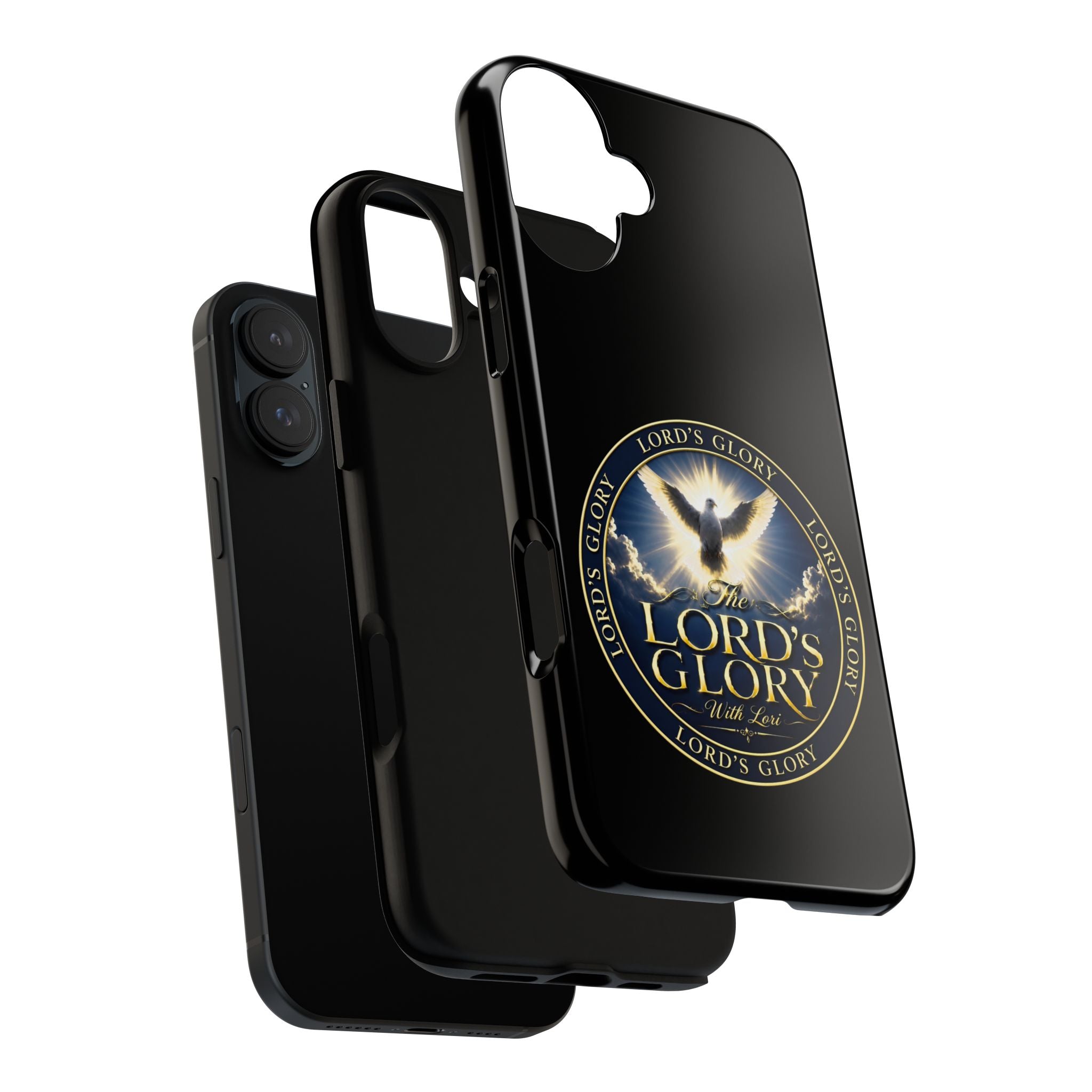 Lord's Glory with Lori Christian Phone Case — Dove & Light Religious iPhone Cover