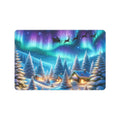 Christmas Time Winter Scene Doormat 23.6"x15.7"  Made In QUEEN