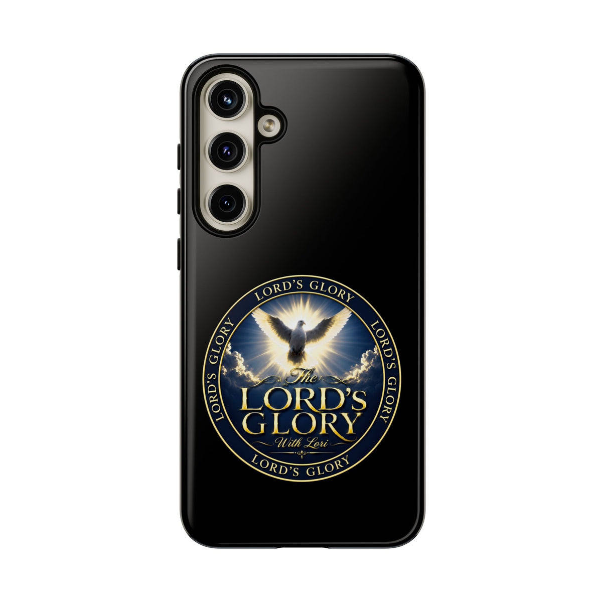 Lord's Glory with Lori Christian Phone Case — Dove & Light Religious iPhone Cover