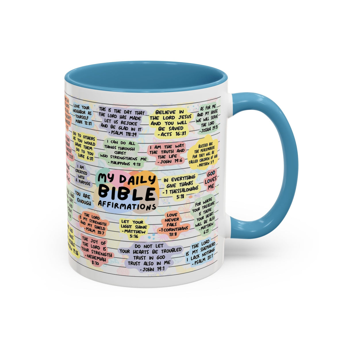 My Daily Bible Affirmations Coffee Mug 15oz/11oz