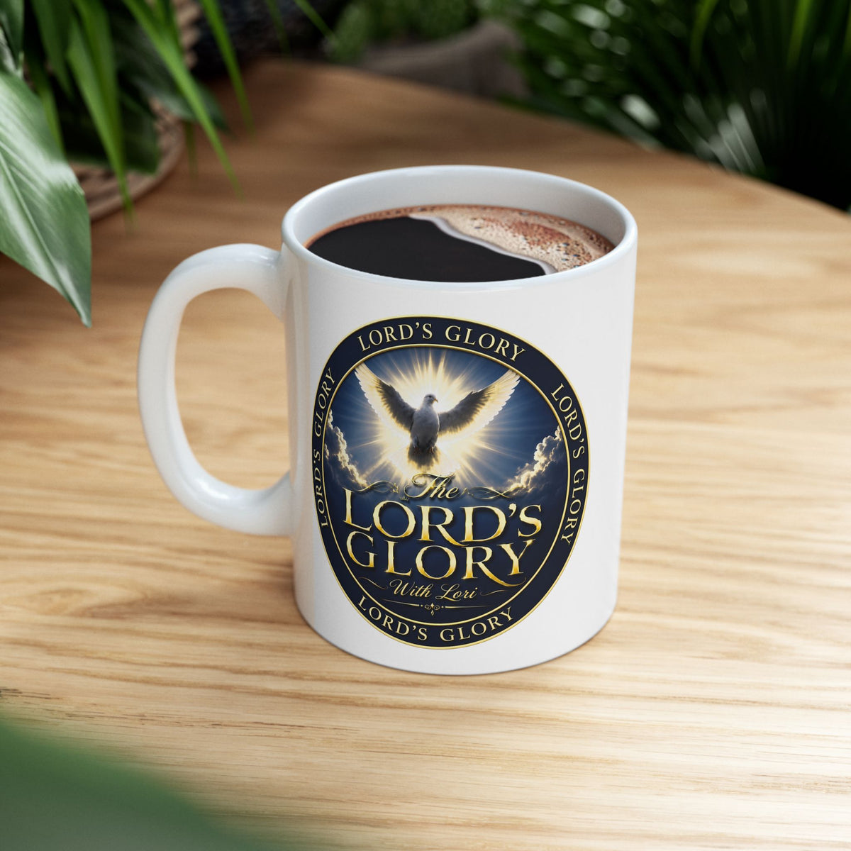 Lords Glory with Lori  Faith Coffee Mug — "To God Be The Glory" Ceramic Christian Gift (11oz/15oz)