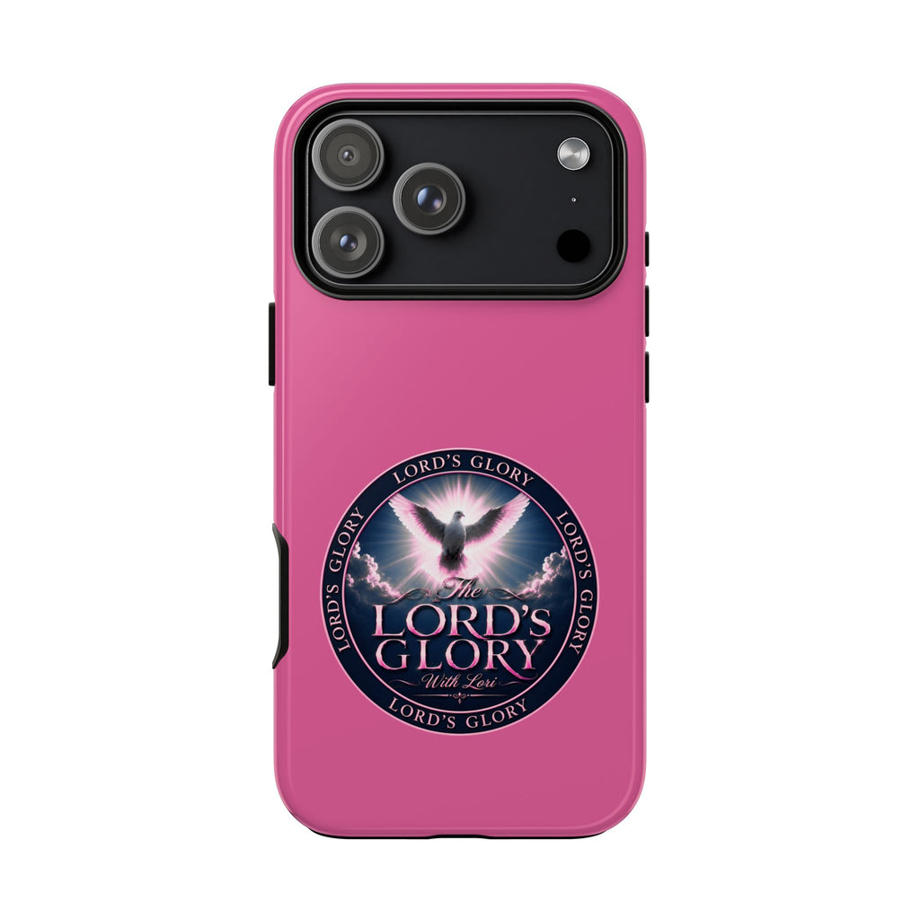 Christian Phone Case – "Lord's Glory with Lori" Dove Design Tough Case (Protective Phone Cover)