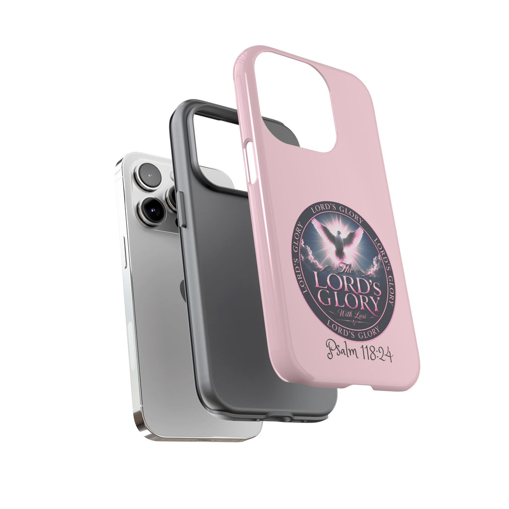 Christian Phone Case – "Lord's Glory with Lori" Dove Design Tough Case (Protective Phone Cover)