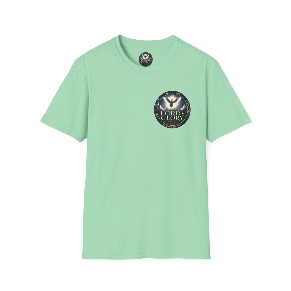 Lord's Glory with Lori Dove T‑Shirt — Christian Faith Logo Tee