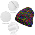 Christmas Lights Full printed knitted hat