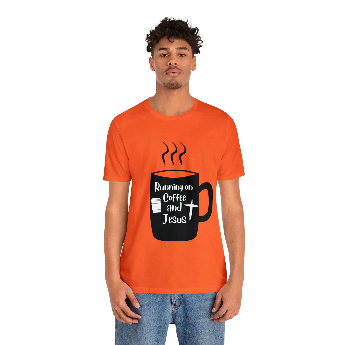 Coffee and JESUS - Unisex Jersey Short Sleeve Tee