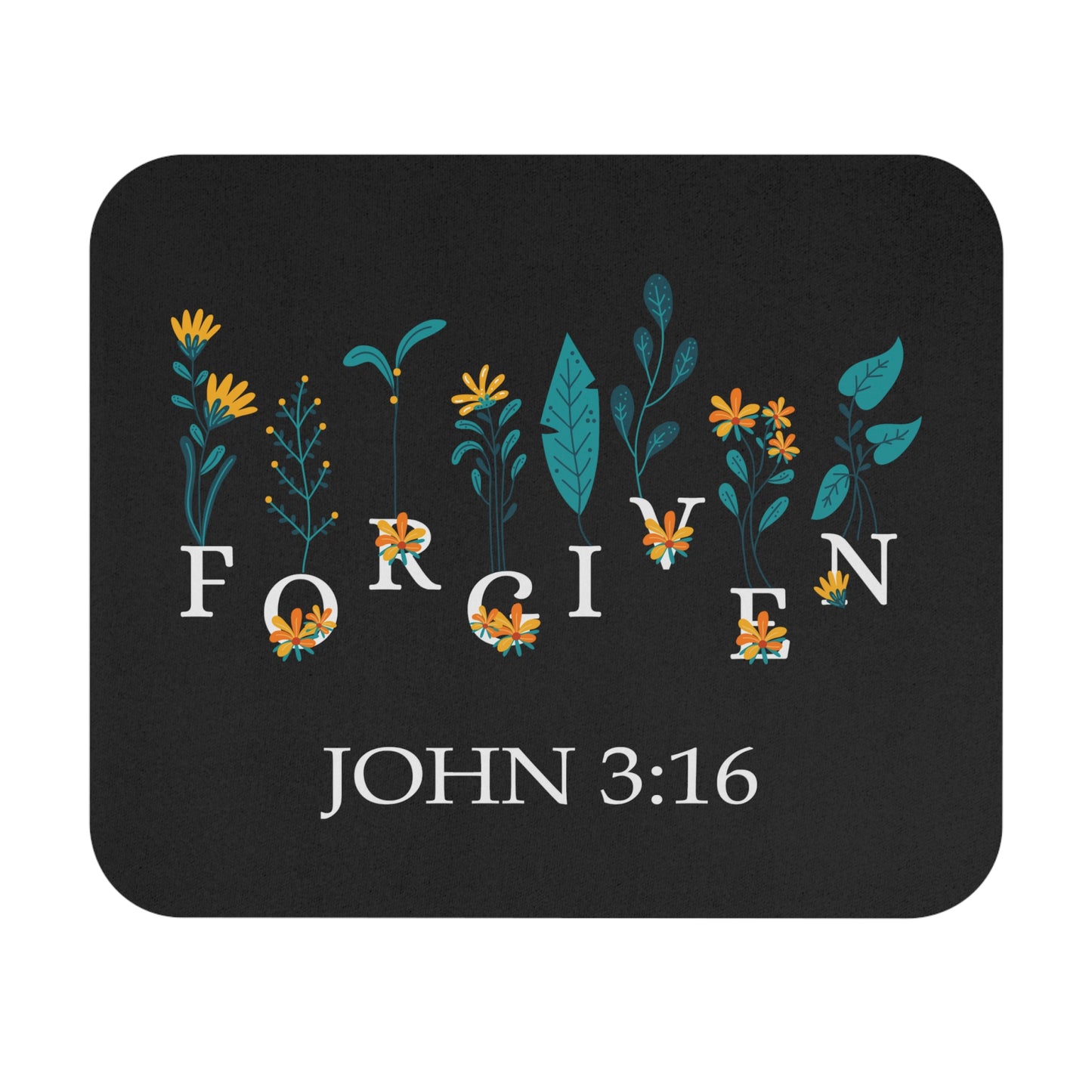 FORGIVEN John 3:16 - Mouse Pad (Rectangle)