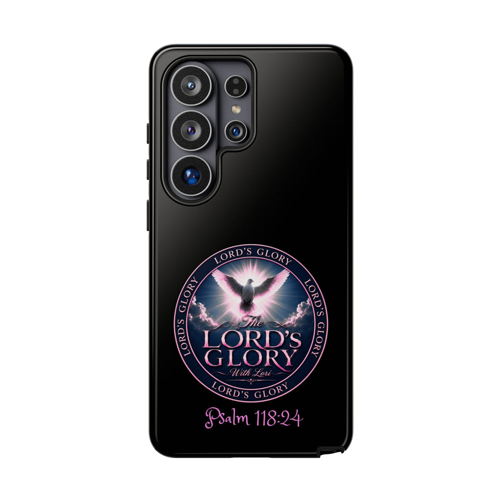 Christian Phone Case – "Lord's Glory with Lori" Dove Design Tough Case (Protective Phone Cover)