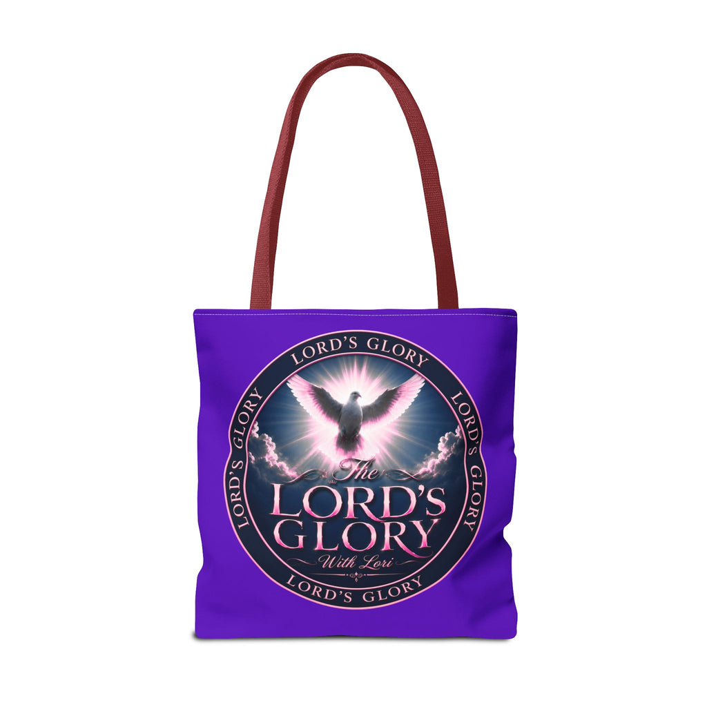Inspirational 'The Lord's Glory with Lori' Tote Bag — Christian Faith AOP Shopper