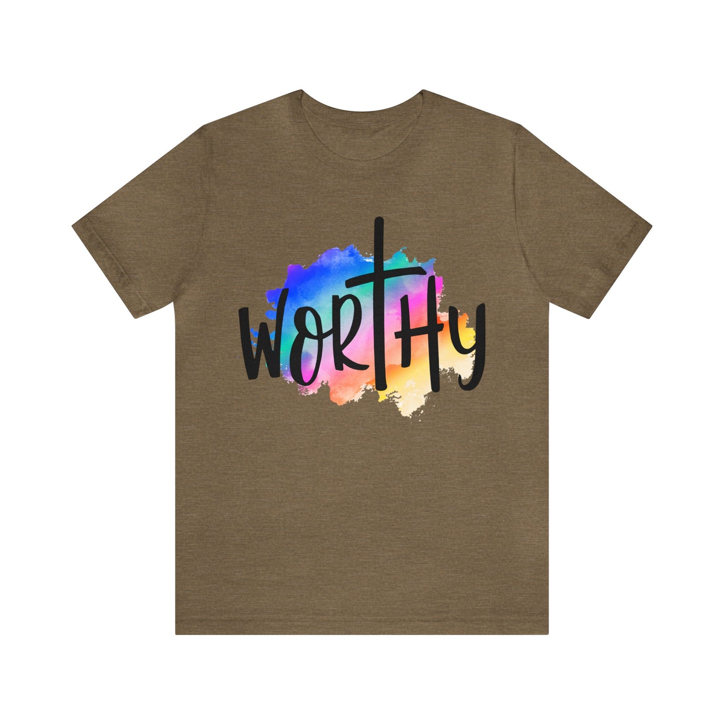 Worthy Worthy Worthy - Unisex Jersey Short Sleeve Tee