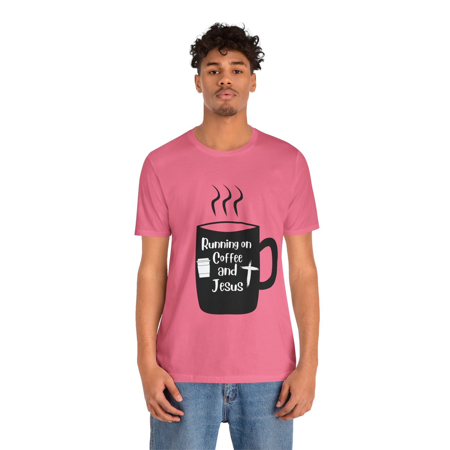 Coffee and JESUS - Unisex Jersey Short Sleeve Tee