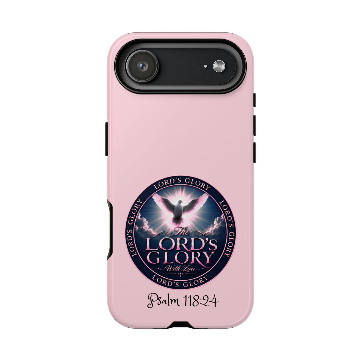 Christian Phone Case – "Lord's Glory with Lori" Dove Design Tough Case (Protective Phone Cover)