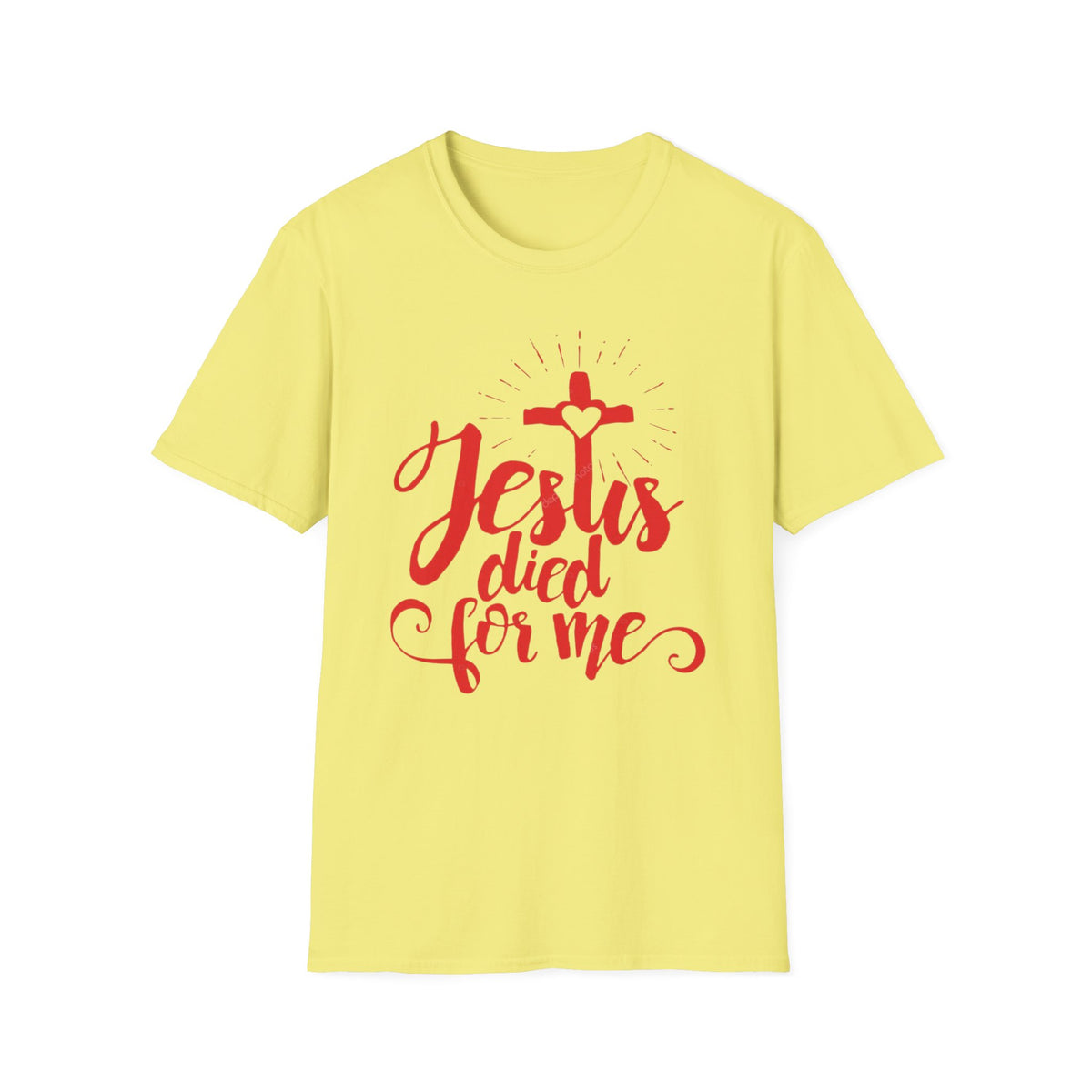 Jesus Died for Me Christian Faith T-Shirt