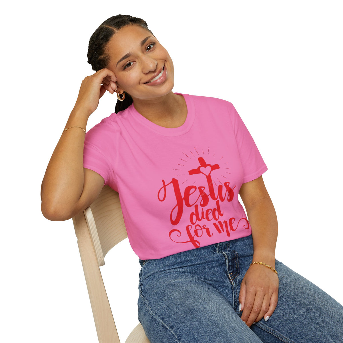 Jesus Died for Me Christian Faith T-Shirt
